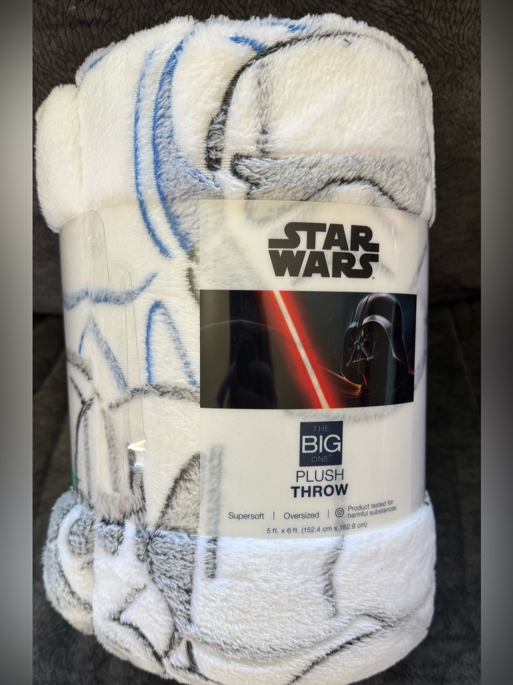 Star Wars Stormtrooper
Oversized Supersoft Printed Plush
Throw Blanket